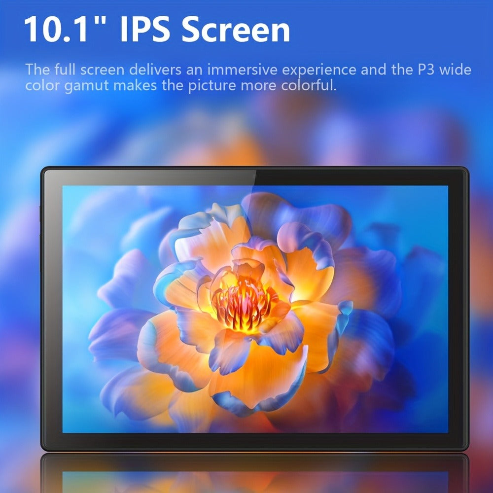 Android 13 Tablet 10.1 Inch 4G LTE Unlocked – CRELANDER Deca-Core 128GB ROM 5000mAh Battery 1280x800 HD Screen 5MP+13MP Camera 2.4G/5G WiFi with Case Mouse Stylus Keyboard 2-in-1 Tablet PC