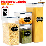 8-piece set (4 lids and 4 containers)