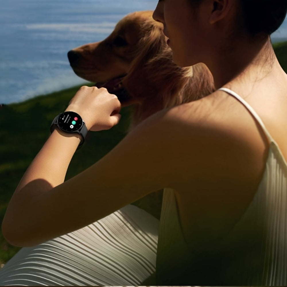Smart Watch Round Display with Wireless Calling, Voice Assistant and Single or Two-Watch Options