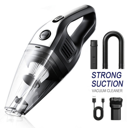 Handheld Vacuum Cleaner with 5KPa Suction, Rechargeable Battery, Crevice Tool and Six Color Bundles