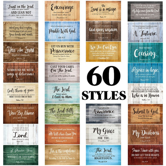 Bible Verse Cards 240 Pcs Bulk – Full Scripture Mini Prayer & Inspirational Quote Cards for Women Men Students, Christian Religious Gift for Easter Christmas Baptism Graduation Sunday School Daily Devotional