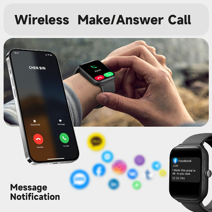 Smartwatch – with Alexa Built-in FAWEIO 1.95" Large Display, Wireless Calling, 100+ Sport Modes, Pedometer Heart Rate Sleep Blood…