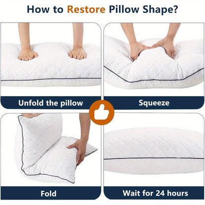 Full-Length Body Pillow, 20 x 54 Inches, Adjustable Fill in Cooling Grey, White or Pink for Adult Beds