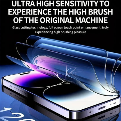 Screen Protector, 5-Piece Clear Tempered Glass Set with Dust-Free Installation Cabin for 28 Selected iPhone Model Options