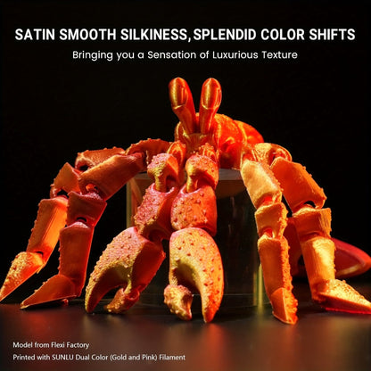 Dual Color Silk PLA Plus Filament 1.75mm 1kg – Shiny Gradient Texture High Toughness Low Shrinkage ±0.02mm 3D Printing Filament 2.2lb | Smooth Surface PLA+ for FDM 3D Printers Decorative Prints Gifts