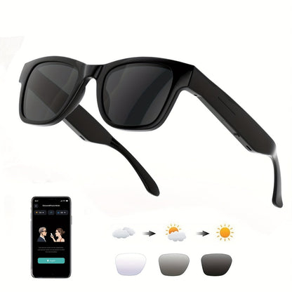 Smart Glasses 160-Language Translation Eyewear with Bluetooth 5.3 Open-Ear Audio and 18 Frame Options