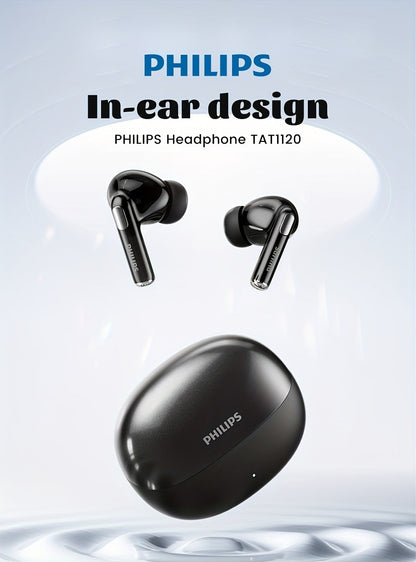 Wireless Earbuds Philips V6.0 Dual Stereo with Noise Reduction, Long Standby and Type-C Charging