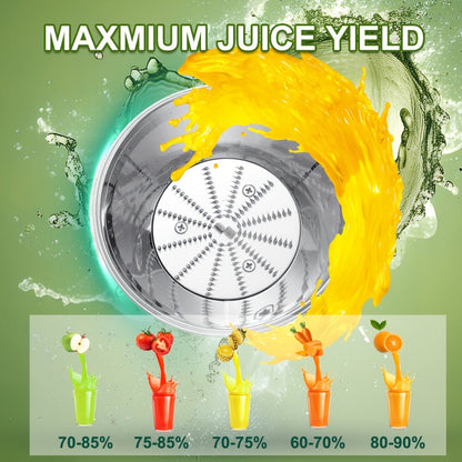 500W Centrifugal Juicer Extractor with 3-Inch Feed Chute, Two Speeds, Pulp Bin and Juice Jug