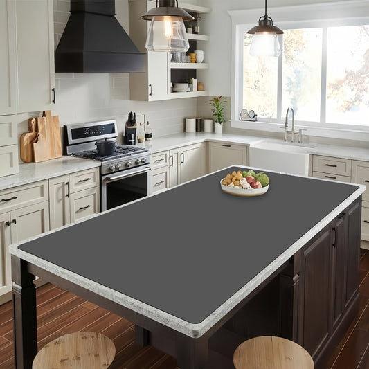 Extra Large Silicone Mat for Kitchen Counter – Nonslip Heat Resistant Countertop Protector, Nonstick Waterproof Craft Mat & Placemat, Multiple Sizes & Colors