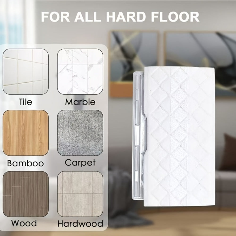 VACMOP-Style White Disposable Replacement Pads in 10-, 20-, 30- or 40-Pack Checkout Options