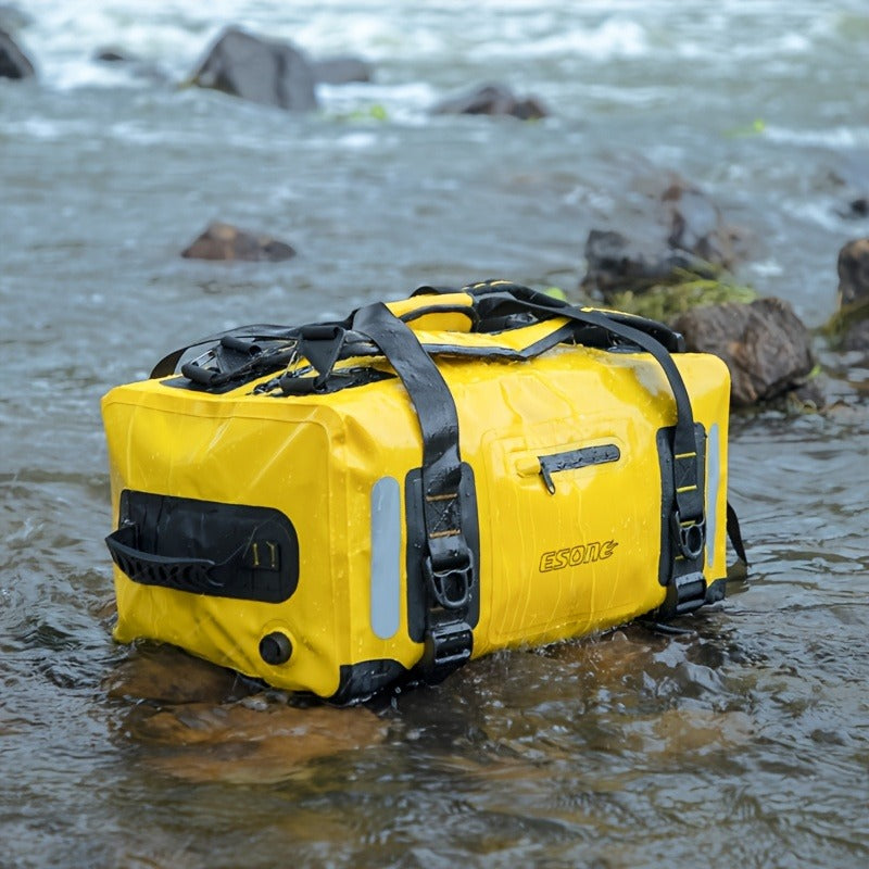 Outdoor Dry Duffel Bag in Blue, Orange or Yellow with 40 L, 60 L and 23.78-Gallon Capacity Options