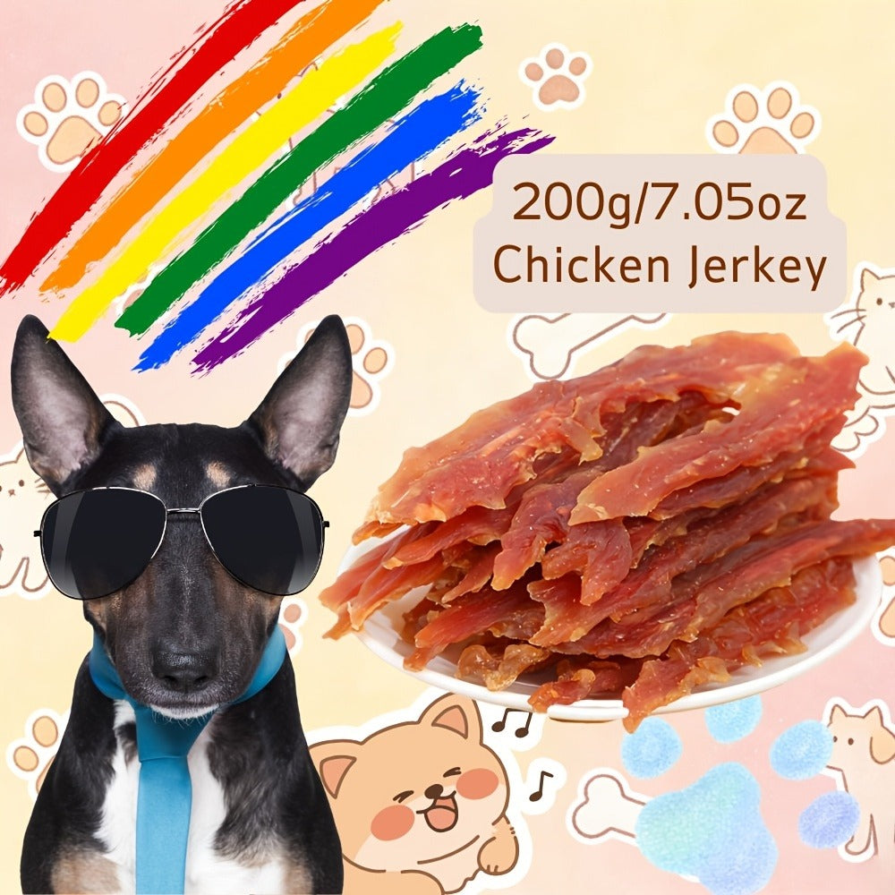 Dog Treats Duck Jerky Strips in a 150g Pack with One Retained Flavor Option for Reward Use