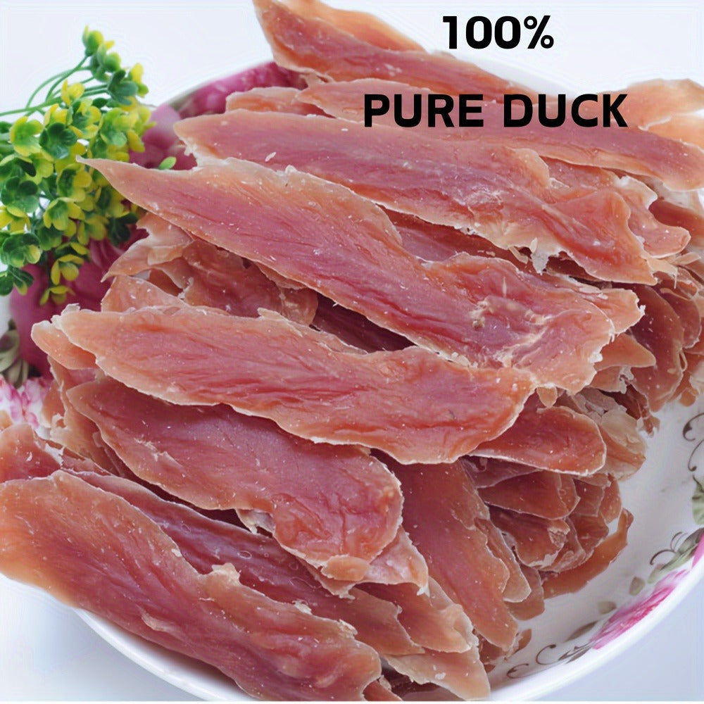 Dog Treats Chicken and Duck Jerky Chews in 200g or 400g Package Options for Reward Use for Dog Reward Use