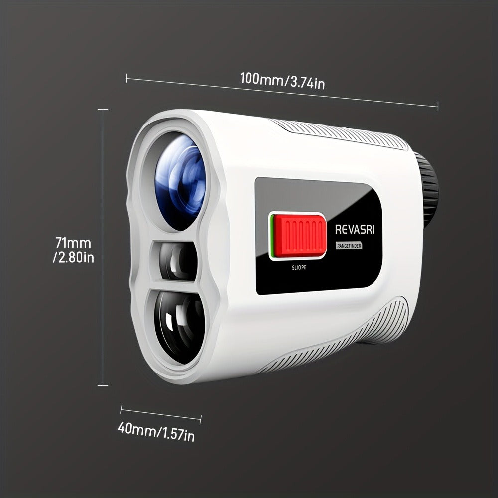 Laser Rangefinder for Golf 1000 Yards Magnetic Mount Slope Compensation Pin-Seeker Vibration Lock USB-C Rechargeable Tournament-Legal Distance Meter for Golfers