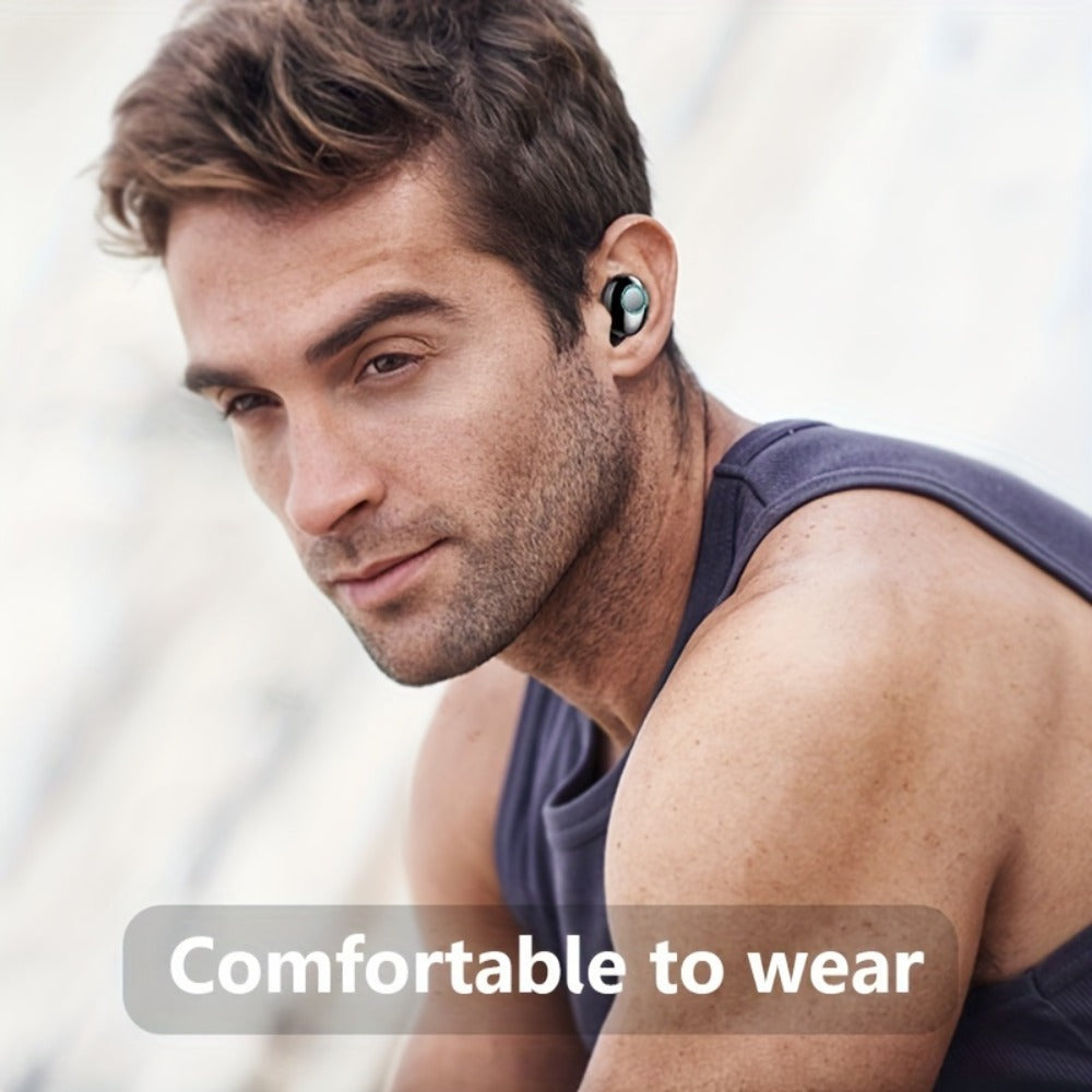 Wireless Earbuds Anime Mirror Style with Bluetooth 5.4, Digital Display and App Control in Two Colors