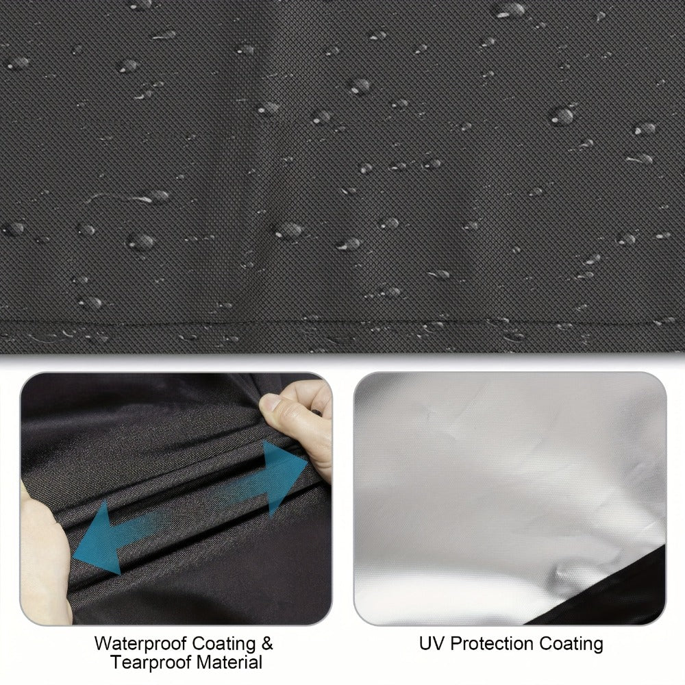 Outdoor Air Conditioner Cover in 24 x 24 x 30-Inch Size with Side Vent, Drawstring Hem and Storage Bag