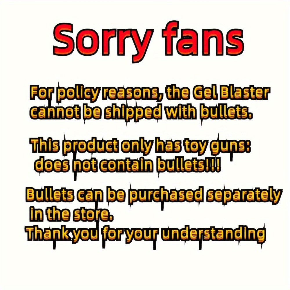 Fully Automatic Electric Gel Blaster Shooting Toy – Rechargeable, Long Battery Life, Portable ABS Build, Indoor Outdoor Team Collaboration Game for Ages 12+, Halloween Christmas Birthday Party Gift
