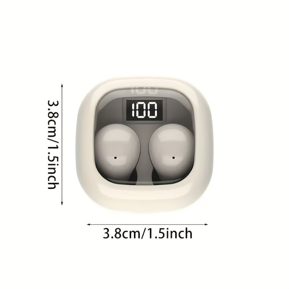 Wireless Earbuds MSHUKCOE Ultra-Thin Sleep and Game Modes with Low Latency and Dual Noise Reduction