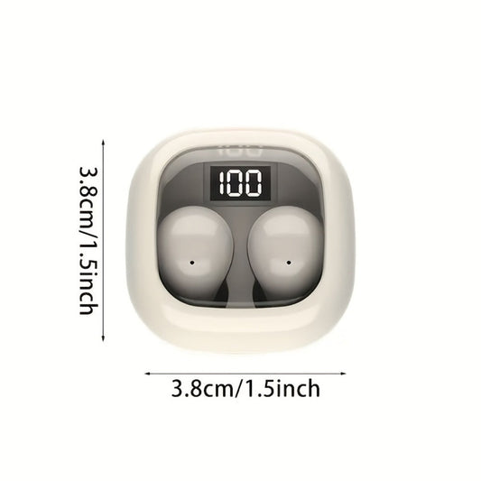 Wireless Earbuds MSHUKCOE Ultra-Thin Sleep and Game Modes with Low Latency and Dual Noise Reduction