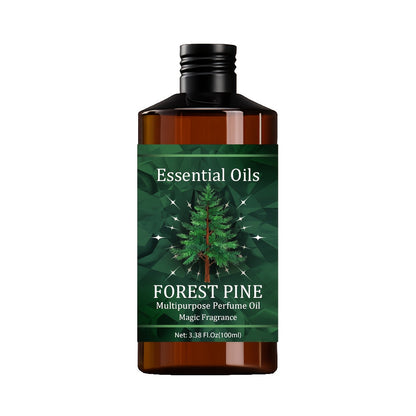 Essential Oil Forest Pine Blend with Glycerin and Jojoba Oil in 100ml Bottle for Diffuser and Massage