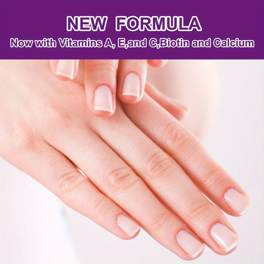 Nail Strengthening Polish 10ml Glycerin & Hyaluronic Acid Formaldehyde-Free — Hardener Treatment for Thin Brittle Weak Nails Fast Results, Light Beige Sheer Base Coat for Fingernails Toenails Women