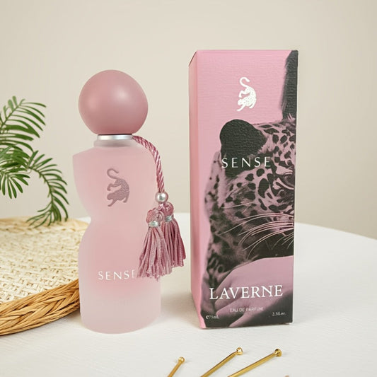 Floral Eau de Parfum for Women 75ml - Laverne Leopard Lady Perfume Long Lasting Freesia Scent, Middle East Noble Arabic Fragrance Spray, Exquisite Luxury Perfume Gift for Her