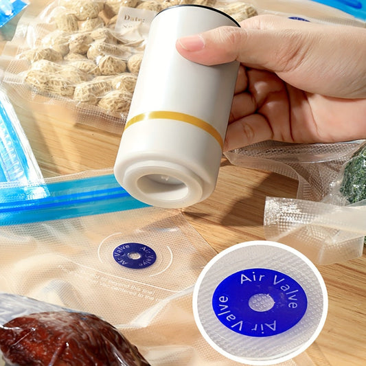 Vacuum Sealer Kit with USB Rechargeable Pump & 9 Reusable Vacuum Seal Bags (3 Sizes) — Portable Mini Electric Food Sealer for Sous Vide, Meal Prep & Food Storage