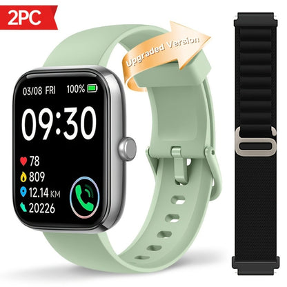 Smartwatch – with Alexa Built-in FAWEIO 1.95" Large Display, Wireless Calling, 100+ Sport Modes, Pedometer Heart Rate Sleep Blood…