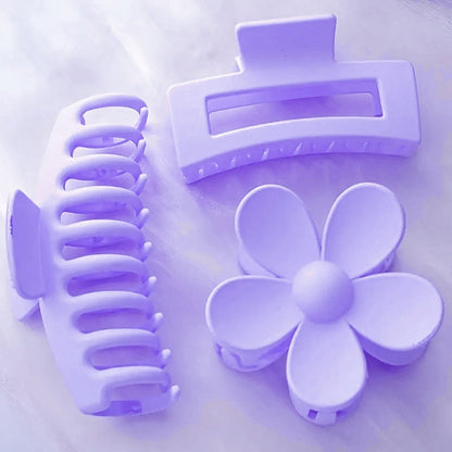 Hair Accessories Mixed Headband, Hair Clip, Hoop and Elastic Set in Fourteen Color Combinations