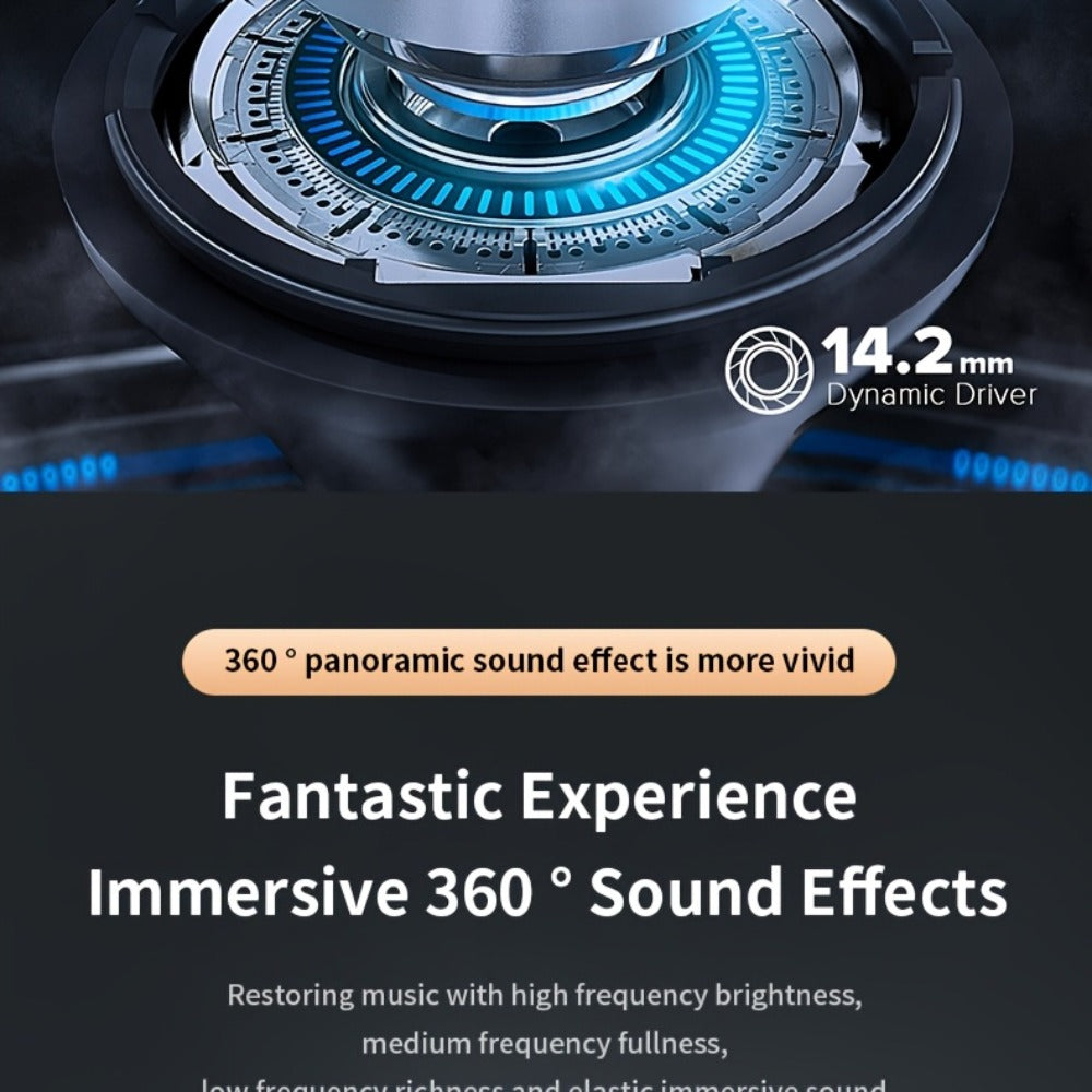 Invisible Sleep Earbuds TWS Hi-Fi Stereo Wireless Bluetooth Digital Screen Ultra-Long Battery 3 Colors for Android Apple Samsung All Smartphones Cycling Running Sports