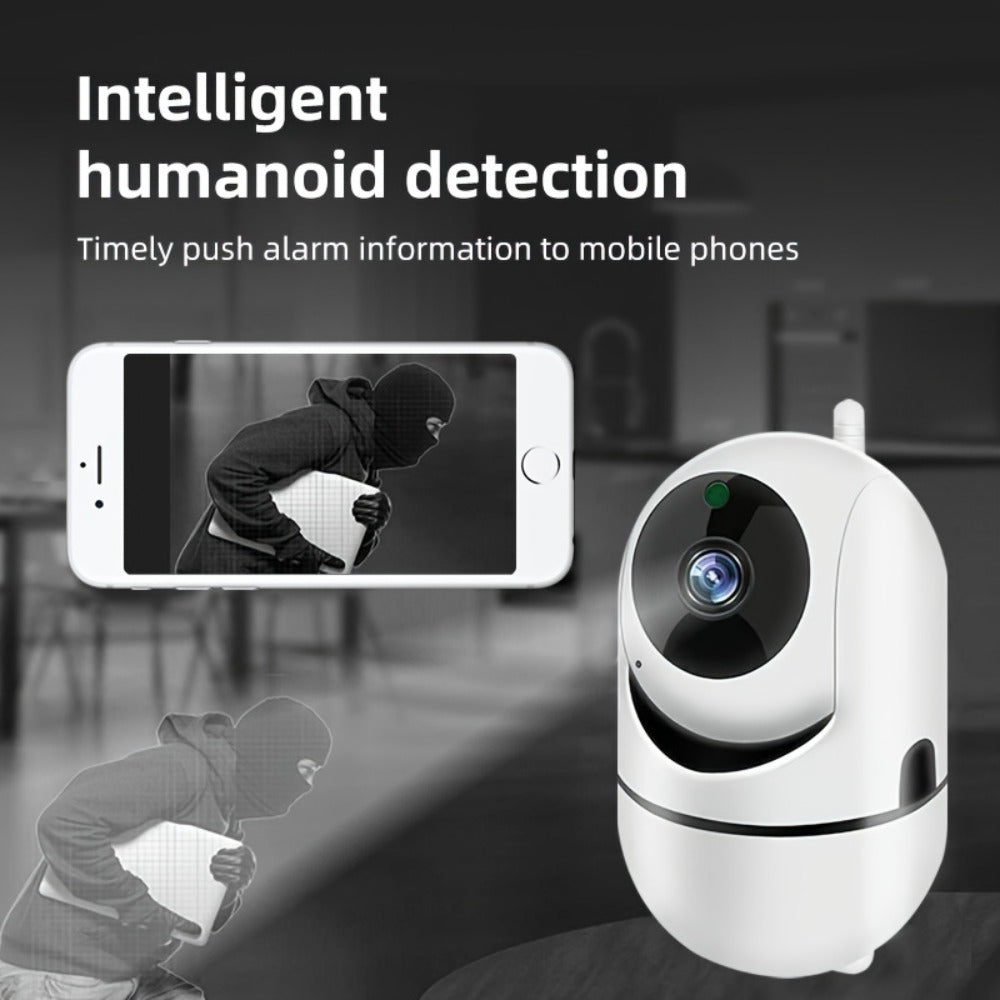 Indoor Security Camera 1080P WiFi Model with Night Vision, Motion Detection and Two-Way Audio