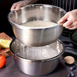 Bowl + sieve, diameter 8.66inch