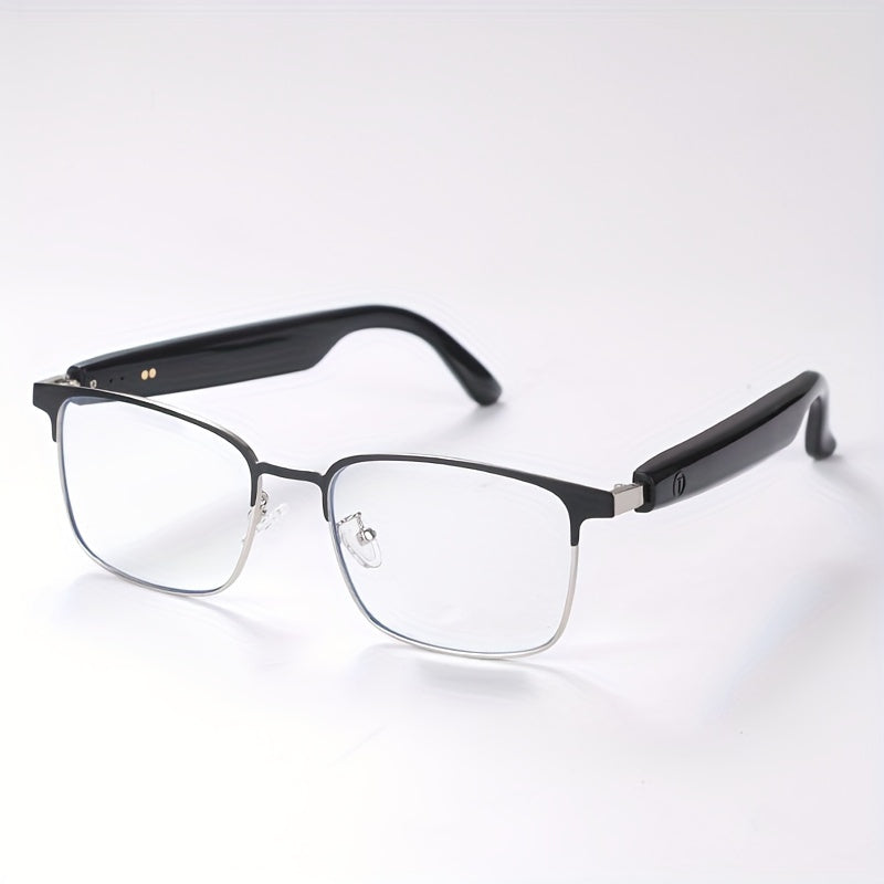 Photochromic Smart Audio Glasses – Auto-Tinting Sunglasses with Built-in Speaker & Mic, HD Voice Calls, Hi-Fi Music, Anti-Blue Light – for Sports, Driving & Daily Wear