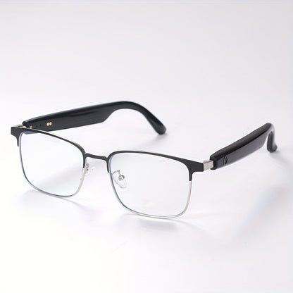 Photochromic Smart Audio Glasses – Auto-Tinting Sunglasses with Built-in Speaker & Mic, HD Voice Calls, Hi-Fi Music, Anti-Blue Light – for Sports, Driving & Daily Wear