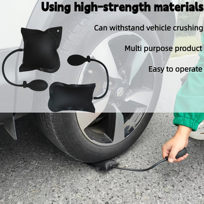 Air Wedge Pump Car Door Unlock Kit – Emergency Lockout Tool Set with Long Reach Grabber & Window Opening Gripper, 20 & 26-Piece No Battery Required