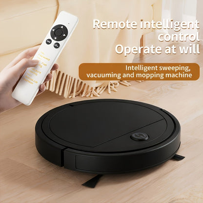 Robot Vacuum Cleaner 3-in-1 – 2000Pa Powerful Suction, 150-Min Runtime, Auto Floor Cleaning for Pet Hair, Dust & Debris, Multi-Functional Robotic Vacuum for Hardwood, Tile & Low-Pile Carpet