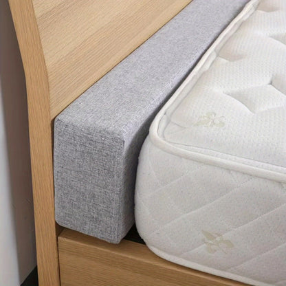 Mattress Gap Filler Pillow | Bed Crack Stopper Between Mattress & Headboard, High Density Foam Wedge, Twin Full Queen King