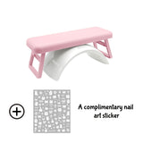 Pink + 1 nail sticker