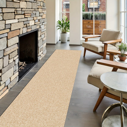 Non-Slip Runner Rug for Hallway Kitchen Stairs - Thick 4mm Long Roll Rug 23.22" Wide, Machine Washable, Multiple Sizes & Colors