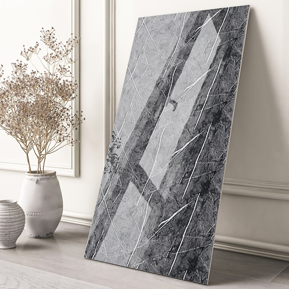 Marble-Pattern Wall Panel Set with 20- or 40-Piece Packs, Eight Codes and 11.81 x 23.6-Inch Tiles