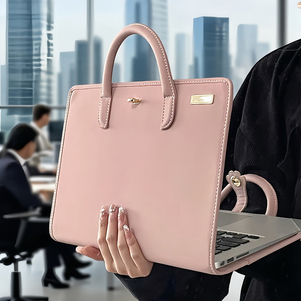 Laptop Bag Protective Sleeve for 13–16-Inch Devices with Soft Liner, Strap & 14 Variants for Work & Travel