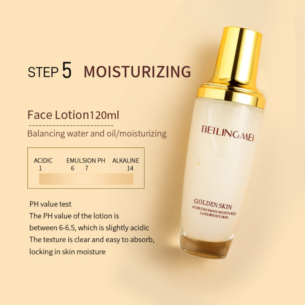 Korean Skincare Set 9pcs for Women Collagen Hyaluronic Acid Niacinamide Hypoallergenic Moisturizing Firming Brightening All Skin Types Gift Set