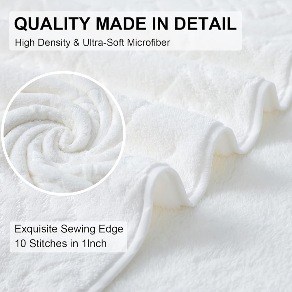 700GSM Bath Towel Set 8 Piece Extra Large Ultra Soft Thick - Highly Absorbent Quick Dry | 2 Oversized Bath Towels 2 Hand Towels 4 Washcloths | 16 Colors | Bathroom Hotel Gym Spa Adult Gift Set