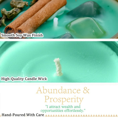 3oz Decorative Tin Candle or Two-Piece Crystal and Guidance Card Set with Multiple Label Pairings