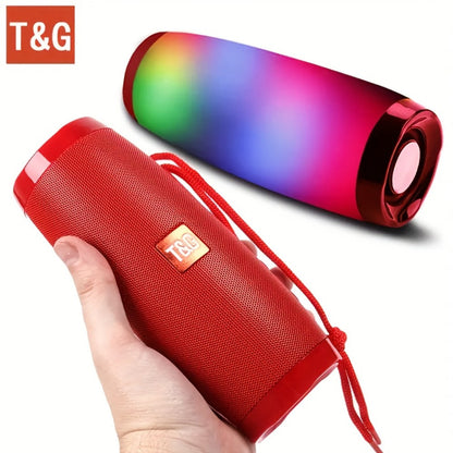 Portable Bluetooth Speaker TG157 with Bluetooth 5.0, Dual 10W Drivers, 1200mAh and 3-5 Hours Playback