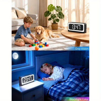 2K WiFi Clock Camera for Home, 5GHz & 2.4GHz Dual Band Wireless Indoor Security Camera, Nanny Cam Baby Monitor Dog Camera, Full Color Night Vision, Motion Detection, Two-Way Talk, Hidden Design