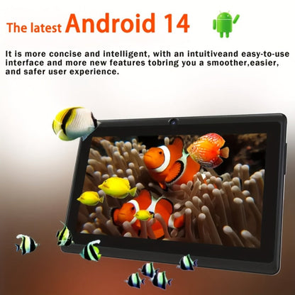 Portable Android 14 Tablet 7 Inch 32GB Storage 512GB SD Expandable Quad-Core 1024x600 IPS HD for an Everyday Personal Care Routine