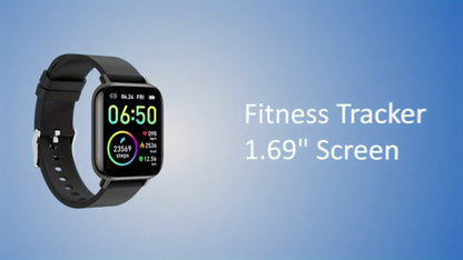 Smartwatch 1.69 Inch Big Screen Fitness Tracker with 100 Sport Modes in Seven Colors for Men and Women