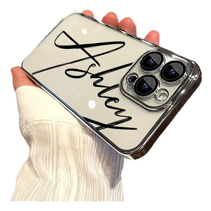 Custom Name Calligraphy Phone Case Personalized Transparent DIY Gift for iPhone for an Everyday Personal Care Routine