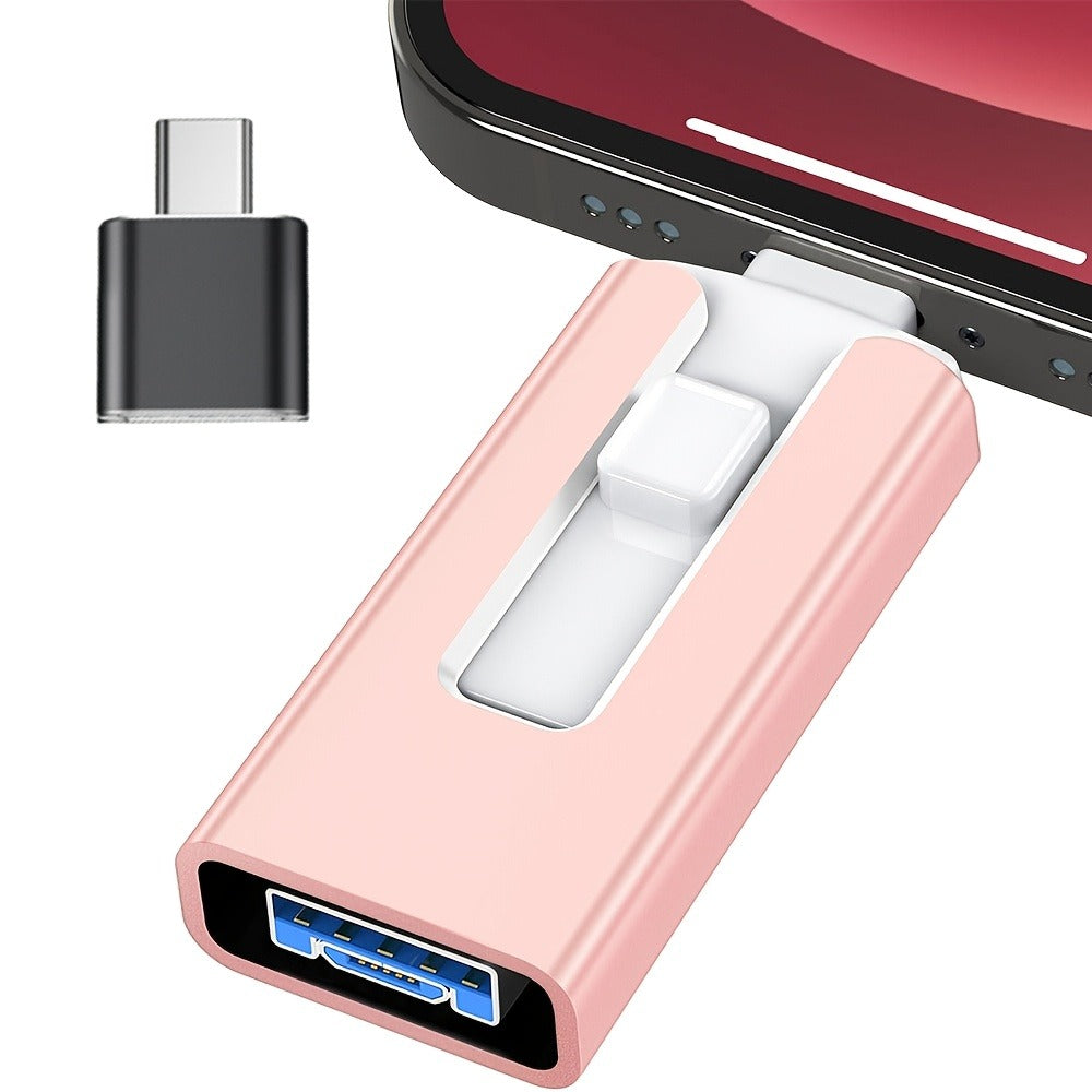 Photo Stick 256GB for iPhone iPad for a Home Lash Beauty Routine, with the Listed Configuration